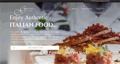 Desktop Screenshot of giovannis-restaurant.com